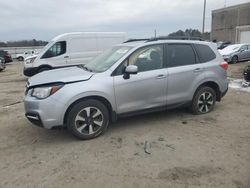 Salvage cars for sale from Copart Fredericksburg, VA: 2018 Subaru Forester 2.5I Premium