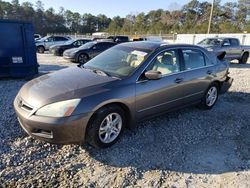 Honda Accord ex salvage cars for sale: 2007 Honda Accord EX