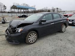 Salvage cars for sale at Spartanburg, SC auction: 2017 Nissan Sentra S