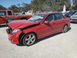 Salvage vehicles for parts for sale at auction: 2010 Mercedes-Benz C300