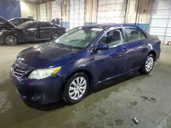 Salvage cars for sale at Woodhaven, MI auction: 2013 Toyota Corolla Base