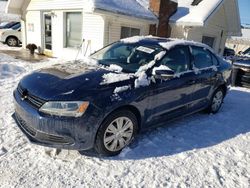 Salvage cars for sale from Copart Northfield, OH: 2013 Volkswagen Jetta SE