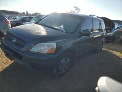 Honda Pilot salvage cars for sale: 2005 Honda Pilot EXL