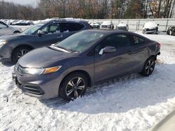 Vehiculos salvage en venta de Copart North Billerica, MA: 2015 Honda Civic EX