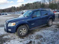 Ford Explorer salvage cars for sale: 2007 Ford Explorer XLT