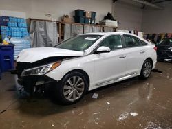 Salvage cars for sale from Copart Elgin, IL: 2017 Hyundai Sonata Sport