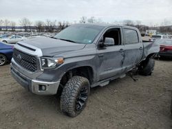 Salvage cars for sale at Marlboro, NY auction: 2021 Toyota Tundra Crewmax SR5