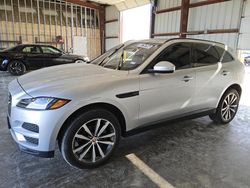 Salvage cars for sale at Wilmer, TX auction: 2017 Jaguar F-PACE Prestige