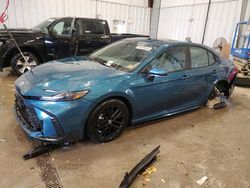 Salvage cars for sale at Franklin, WI auction: 2025 Toyota Camry XSE