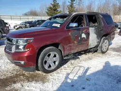 Chevrolet Vehiculos salvage en venta: 2018 Chevrolet Tahoe K1500 Premier