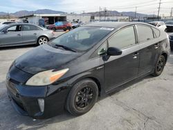 Salvage cars for sale at Sun Valley, CA auction: 2013 Toyota Prius