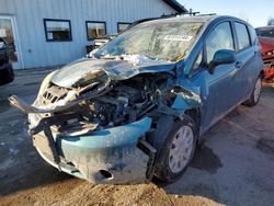 Salvage cars for sale at Pekin, IL auction: 2014 Nissan Versa Note S