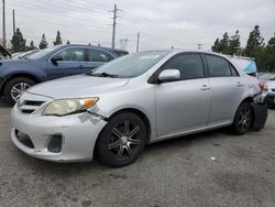 Toyota salvage cars for sale: 2012 Toyota Corolla Base