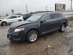 Salvage cars for sale at Chicago Heights, IL auction: 2016 Lincoln MKT