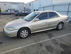 Salvage cars for sale from Copart Vallejo, CA: 2002 Honda Accord EX