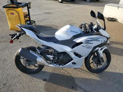 Salvage motorcycles for sale at Rancho Cucamonga, CA auction: 2025 Kawasaki EX500