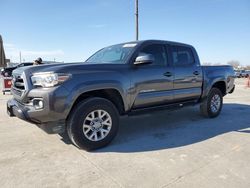 Salvage trucks for sale at Grand Prairie, TX auction: 2017 Toyota Tacoma Double Cab