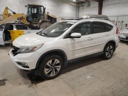 Salvage cars for sale at Milwaukee, WI auction: 2015 Honda CR-V Touring