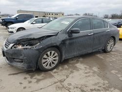 Salvage cars for sale at Wilmer, TX auction: 2015 Honda Accord EXL