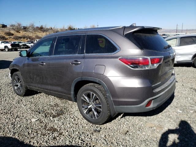 2016 Toyota Highlander XLE