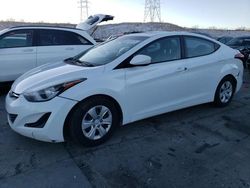 Hyundai salvage cars for sale: 2016 Hyundai Elantra SE