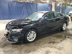 Chevrolet salvage cars for sale: 2017 Chevrolet Malibu LT