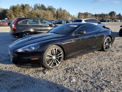 Salvage cars for sale at Mendon, MA auction: 2012 Aston Martin DBS