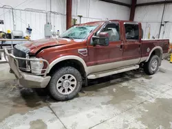 Salvage trucks for sale at Billings, MT auction: 2008 Ford F350 SRW Super Duty