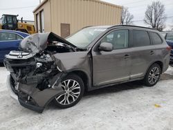 Mitsubishi salvage cars for sale: 2016 Mitsubishi Outlander SE