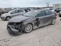 Salvage cars for sale at Kansas City, KS auction: 2018 Toyota Camry XSE