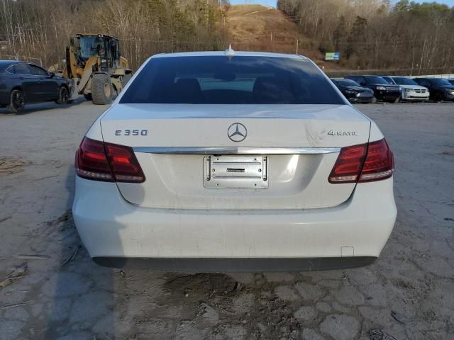 2014 Mercedes-Benz E 350 4matic