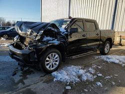 Chevrolet salvage cars for sale: 2019 Chevrolet Silverado K1500 Custom