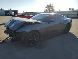 Salvage cars for sale at Bakersfield, CA auction: 2024 Ford Mustang GT