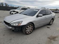 Salvage cars for sale at Orlando, FL auction: 2007 Honda Accord EX