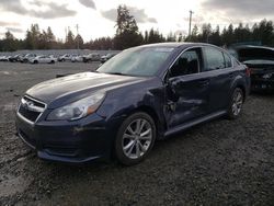 Salvage cars for sale at Graham, WA auction: 2013 Subaru Legacy 2.5I Premium