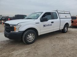 Salvage cars for sale at Houston, TX auction: 2019 Ford F150 Super Cab