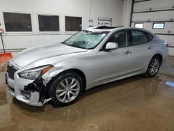 Salvage cars for sale at Blaine, MN auction: 2019 Infiniti Q70 3.7 Luxe