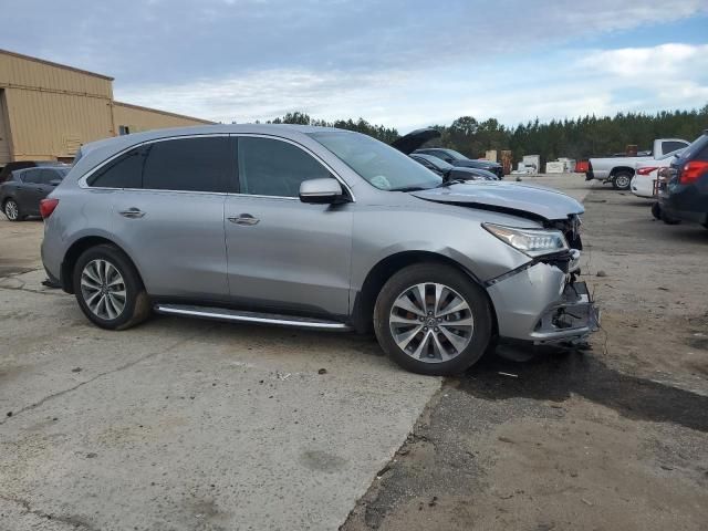 2016 Acura MDX Technology