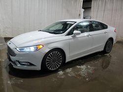 Ford Fusion salvage cars for sale: 2018 Ford Fusion TITANIUM/PLATINUM