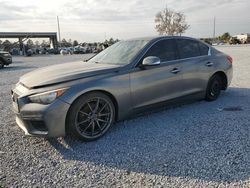 Salvage cars for sale at Riverview, FL auction: 2014 Infiniti Q50 Base