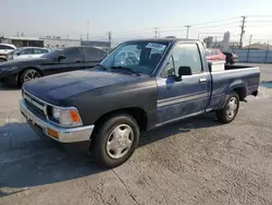 Salvage trucks for sale at Sun Valley, CA auction: 1994 Toyota Pickup 1/2 TON Short Wheelbase DX