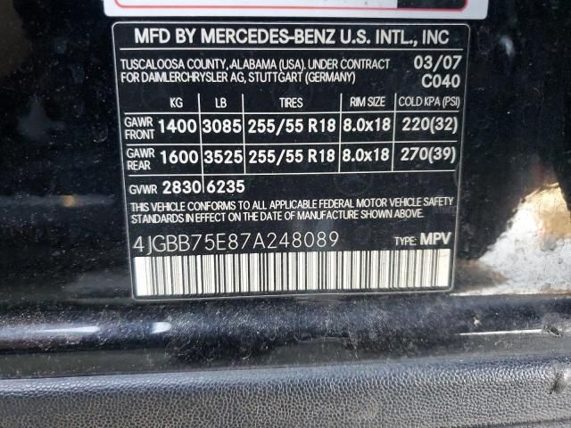 2007 Mercedes-Benz ML 500