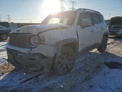 Salvage cars for sale at Elgin, IL auction: 2018 Jeep Renegade Latitude