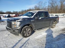 Salvage cars for sale at Ellwood City, PA auction: 2017 Ford F150 Super Cab