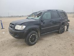 Salvage cars for sale at New Braunfels, TX auction: 2007 Toyota Sequoia SR5