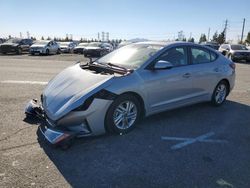 Salvage cars for sale at Rancho Cucamonga, CA auction: 2020 Hyundai Elantra SEL