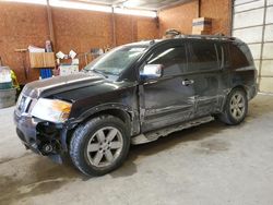 Salvage cars for sale at Ebensburg, PA auction: 2010 Nissan Armada Platinum