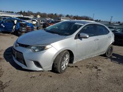 Salvage cars for sale at Pennsburg, PA auction: 2015 Toyota Corolla L