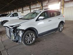 Salvage cars for sale at Phoenix, AZ auction: 2017 Toyota Rav4 Limited