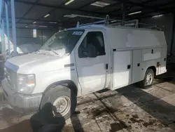 Salvage trucks for sale at Brighton, CO auction: 2014 Ford Econoline E350 Super Duty Cutaway Van